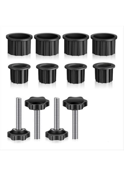 12 Adet Şemsiye Taban Standı Deliği Halkası Fiş Kapağı ve Kapak Şemsiye Standı Yedek Standı Taban Stabilizatör (Yurt Dışından)