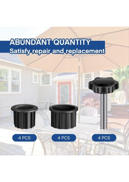 12 Adet Şemsiye Taban Standı Deliği Halkası Fiş Kapağı ve Kapak Şemsiye Standı Yedek Standı Taban Stabilizatör (Yurt Dışından) indirimleri