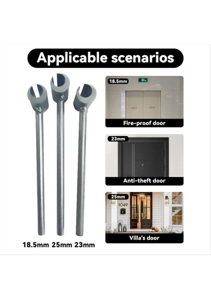 Kapı Menteşe Ayarlama Aracı Menteşe Bender Menteşeler Ayarlama Anahtarı Kapı Menteşe Onarım Aleti Işçilik Kurtarıcı Menteşeler 25MM (Yurt Dışından) fırsatları