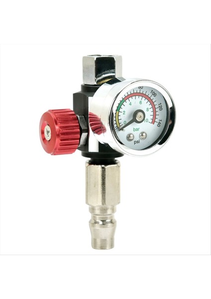 PF20 Konnektörü Kırmızı ile Hava/pnömatik Aracı Kesinlikle Hasal Kontrol Için Basınç Göstergeli Hava Kompresörü Regülatör Valfi (Yurt Dışından) modelleri