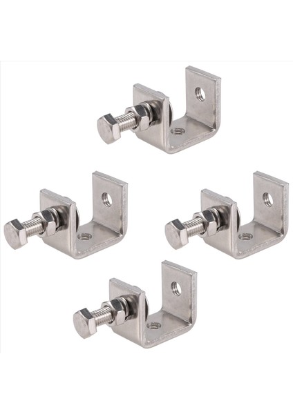 4pcs 16-25MM Ağır Dereceli Ahşap Işleme Kelepçesi Seti 304 Paslanmaz Çelik C Clamp Kaplan Kelepçesi Kaynak/marangoz Için (Yurt Dışından) modelleri