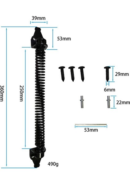 Gerginlik Yay Ayarlanabilir Kapı Daha Yakın Otomatik Kapı Daha Yakın Çubuk Kapısı Yakın Kapı Yayları Kapı 4 Vida ile Yakın (Yurt Dışından) fiyatları
