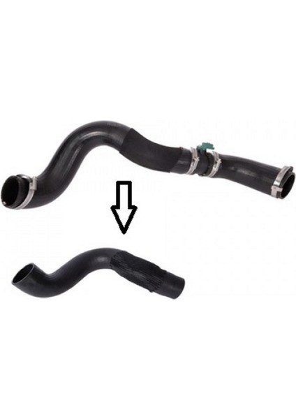 Mtxdpn Turbo Hortumu Büyük Ford Transit V347-V363 2.2 Tdci Plastik Parça Hariç