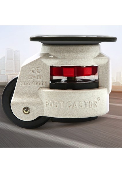 Kauçuk Ayak 40F Ayak Seviye Ayarlama Ekipmanı Sepeti Caster 60KG Yük Kapasite Mobilya Tesviye Silindir Master Foma Tekerleği (Yurt Dışından) fiyatları