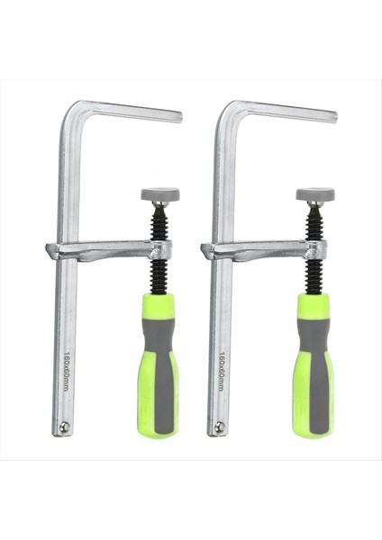 2pcs Hızlı Ayar Vidalı Tutamak Pist Testere Ray Kelepçeleri, T-Track Basılı Kelepçeler, Hızlı Vidalı Kılavuz Ray Kelepçesi (Yurt Dışından)