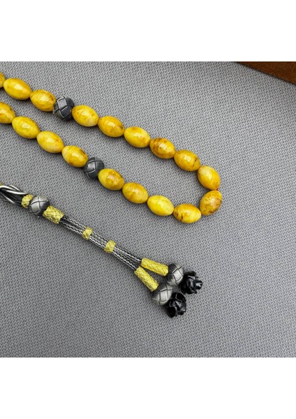 Usta Işçilikli Orjinal Kayadan Naturel Çam Kokulu Polonya Damla Kehribar Tespih fiyatları