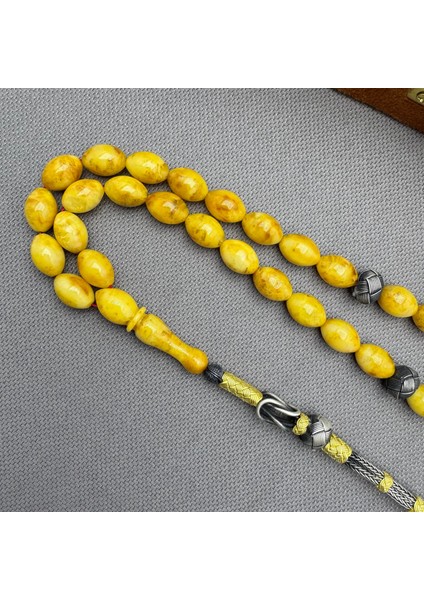 Usta Işçilikli Orjinal Kayadan Naturel Çam Kokulu Polonya Damla Kehribar Tespih modelleri