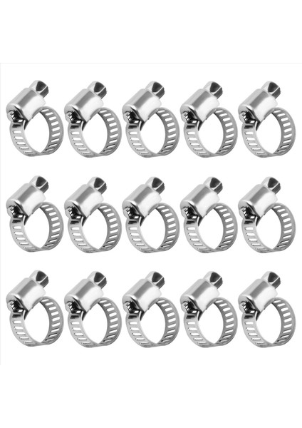15 Adet Paslanmaz Çelik 8mm Ila 12MM Hortum Boru Kelepçeleri Klipsler Bağlantı Elemanı (Yurt Dışından) modelleri