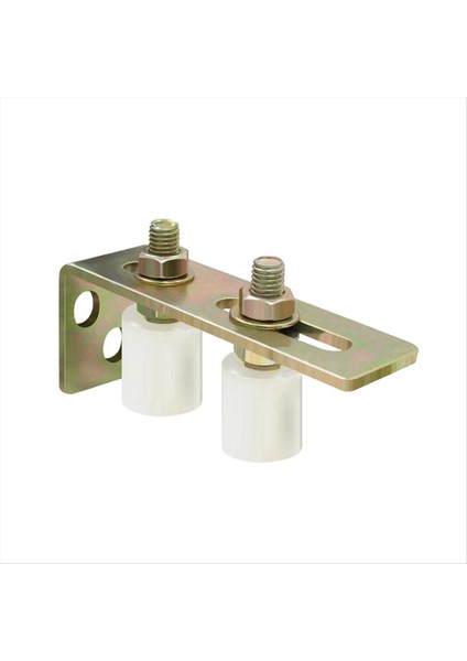 2pcs Veranda Kapı Izi Kılavuzu Silindirler Sürgülü Kapı Kılavuz Silindirleri L-Fillar Braket ile Ayarlanabilir Çift Naylon Silindirler (Yurt Dışından) fiyatları