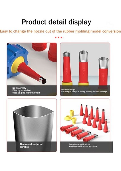 Kaldırım Kaplama Kiti 18 Pcs Paslanmaz Çelik Kaldırım Nozul Aplikatörleri Banyo Için 8 Bağlantı Üssü Kitche (Yurt Dışından) indirimleri