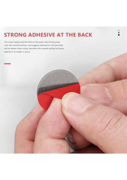 Mobilya, Saklama Kutuları, Dolap, Çöp Için 360 Derece Rotasyonlu 16PCS Paslanmaz Çelik Mini Döner Tekerlekler (Yurt Dışından) modelleri