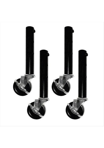 Katlanır Masa Kalıcıları Için Masa Bacak Uzantısı - Düz ve Kavisli Bacaklar Için Tekerleklerle 4 Yükseltici Paketi 27CM (Yurt Dışından)