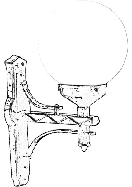 68160 Bahçe Aplik, 60 W, Siyah modelleri