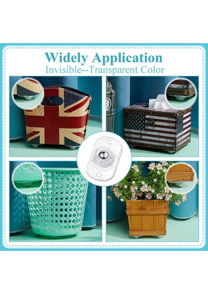 36 Pcs Kendi Kendinden Yapışkan Tekerlekler Tekerlekler Cihaz Mutfak Aletleri Mutfak Aletleri Için Sürücüler Döner Evrensel Tekerlek (Yurt Dışından) fırsatları