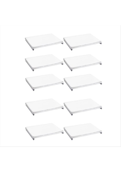 10PCS Boya Edger Yedek Pedleri, Boya Edger Pad Dolgunluk Boya Pedleri Boyama Duvarı ve Tavan Köşesi Ressam Döşeme (Yurt Dışından)