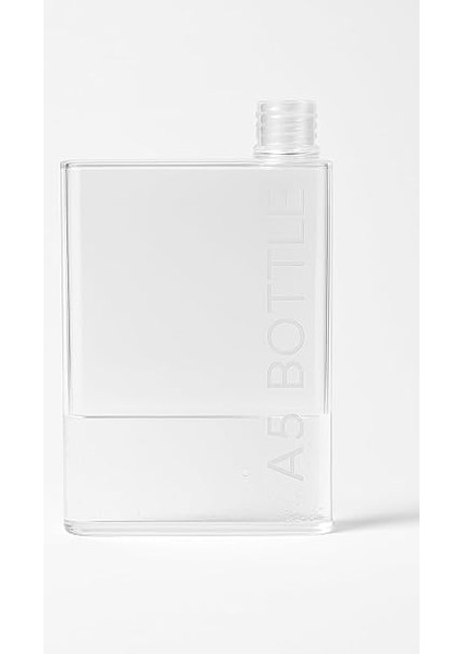 Şeffaf Düz Matara Suluk Ince Su Şişesi (Şeffaf) fiyatları