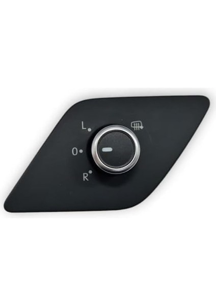 Dikiz Ayna Ayarlama Düğmesi Krom 5C7959565D Vw Jetta ile Uyumlu 2011-2014