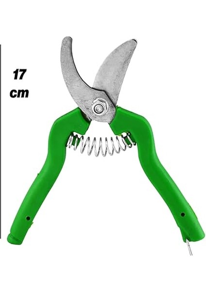Makası Bahçe Bitki Çiçek Gül Ağaç Üzüm Filiz Çubuk Çıbık Dal Budama Kesme Bıçkı Makas 17 cm fiyatları