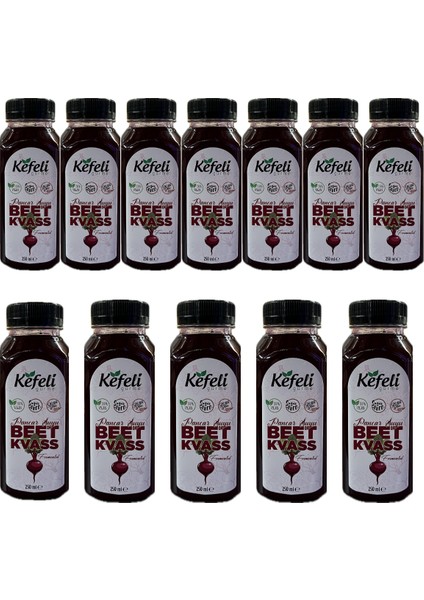 Kefeli Beet Kvass Pancar Suyu 12 x 250 ml indirimleri