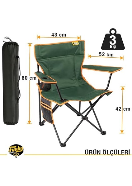 Chaırs V2 Petrol Yeşili Lüks Kamp Sandalyesi fiyatları