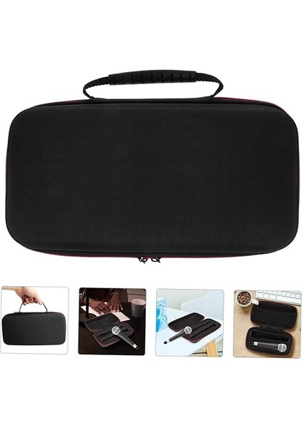 Kablosuz Mikrofon Taşıma Çantası Su Geçirmez Darbe Dayanıklı Hafif Mikrofon Kılıfı Seyahat Için Uygun Sırt Çantası Veya Valize Kolayca Sığdırılabilir indirimleri