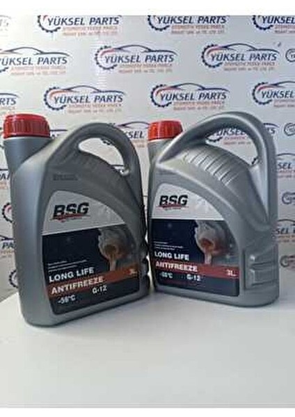 Antifriz 3 lt Kırmızı Renkli -56 Derece Yüksek Performanslı Motor Koruma