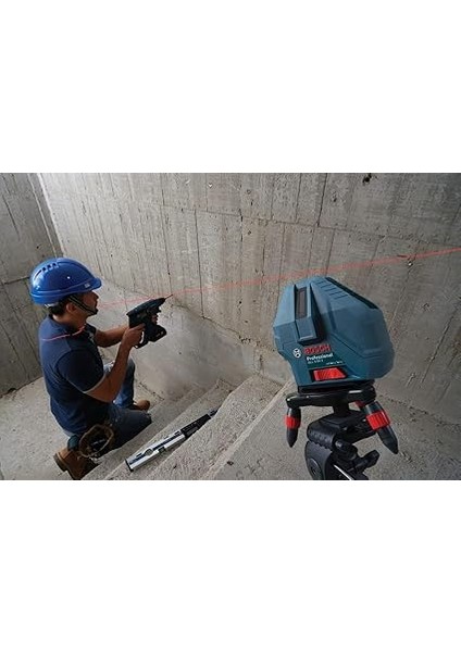Professional Gll 5-50 x Çizgi Lazer (15M Çalışma Alanı [alıcı ile 50M], Dikey ve Yatay Çizgi Yansıtma, 4 x Aa Pil, Kırmızı Lazer, Tripod Adaptörü, Koruma Çantası) modelleri