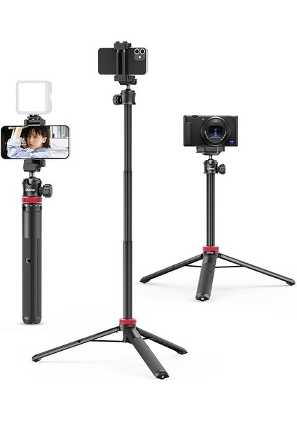 Mt-44 Uzatılabilir Vlog Tripod Siyah