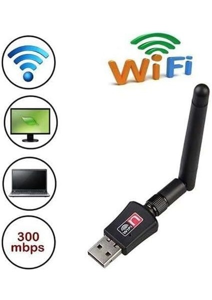 300 Mbps USB Kablosuz Wi-Fi Alıcı Ağ Adaptörü fiyatları