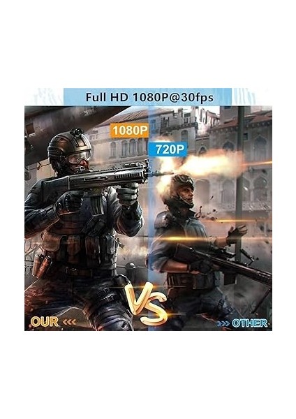 Ses Video Yakalama Kartı 1080P 30FPS HDMI USB Yakalama Kartları Dslr Video Kamera Oyun - Canlı Akış - Video Konferans - Öğretim Için Aksiyon Kamerası ile Kayıt modelleri