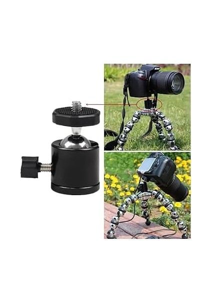 Tripod 90° Yönlendirme Aparatı 360 Derece Dönebilen Başlık Tüm Tripodlara Uyumlu Metal Mafsal Aparatı modelleri