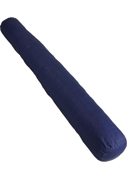 Sarılma Yastığı, Uyku Yastığı, Bacak Arası Yastığı Silindir 150 x 50 x 20 cm (Lacivert)