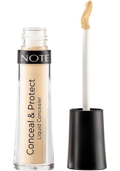 Cosmetics Note Conceal & Protect Likit Concealer Göz Altı Kapatıcısı 04 fırsatları
