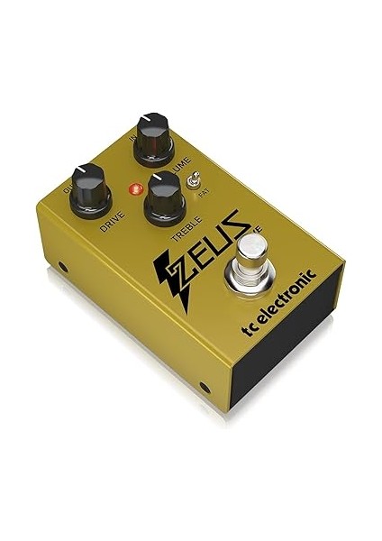 Electronic Zeus Drıve Overdrıve Efsanevi Dinamik Overdrive Boost Pedalı, Fat Mod Anahtarı ve Isteğe Bağlı Tamponlu Bypass fiyatları