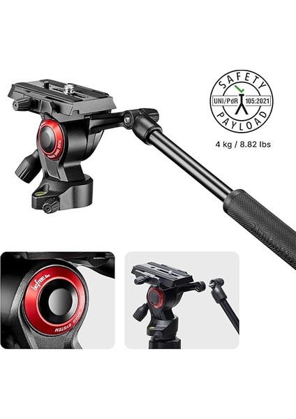 Befree Live Seyahat Tripodu Kiti, Alüminyum indirimleri