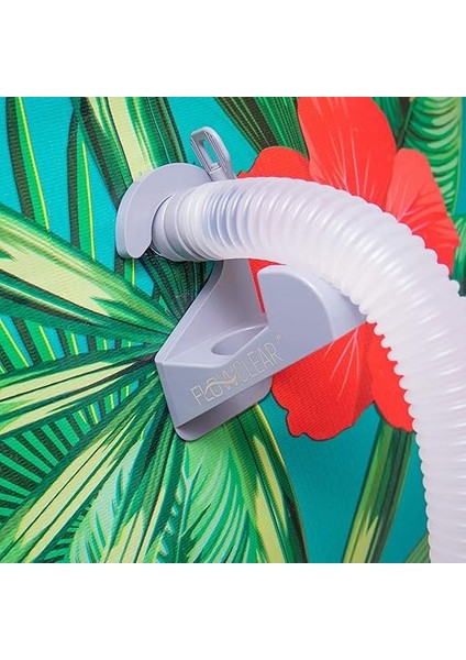 Flowclear, Akrilonitril Bütadien Stiren (Abs), 2 Adet Hortum Desteği, 32 mm Bağlantılı Havuzlar Için indirimleri