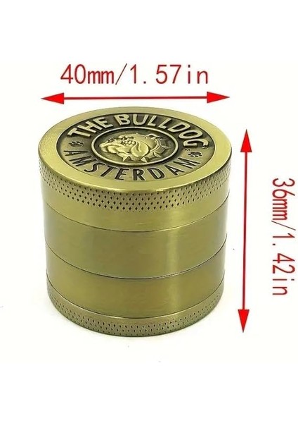 40 Mm, 4 Katlı, Mıknatıslı Metal Baharat Öğütücü, Paslanmaz Çelik modelleri
