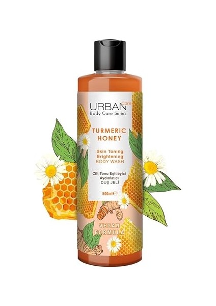 Care Turmeric Honey Cilt Tonu Eşitleyici ve Aydınlatıcı Duş Jeli 500 Ml- Vegan fırsatları