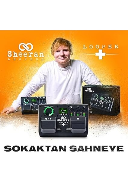 Looper + Çift Kanallı Looper Pedalı, Gitar, Bas, Klavye, Vokal ve Daha Fazlası Için, 128 Döngü Depolama, 4 Döngü Modu, LED Ekran ve Ses Arabirimi Ile fiyatları
