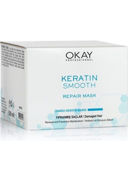 Keratin Smooth Repair Mask 500 Ml. fiyatları