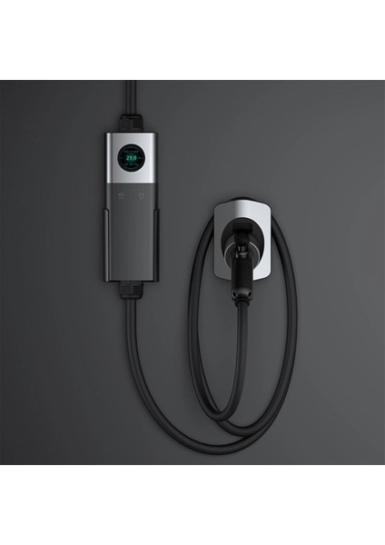 Q20 Ac Taşınabilir Elektrikli Araç Şarj Istasyonu 22KW | 3 Fazlı | Tip 1 & Tip 2 Dönüştürücü Uyumlu
