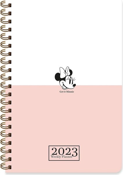 Color Minnie Mouse 2023 Haftalık Ajanda - Get It, 13X19,5