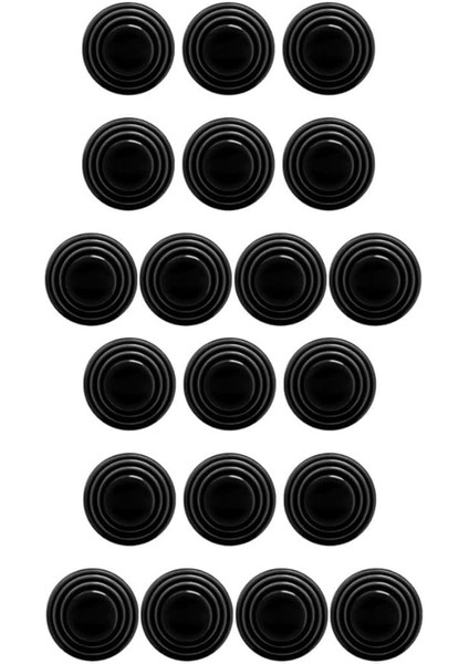 20 Adet Araba Kapı Darbe Ses Emici Pad Araç Kapısı Bagaj Kapağı Darbe Ses Emici Set