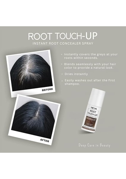 Root Touch-Up Saç Dipleri Kapatıcı Sprey Açık Kahve 75 ml modelleri