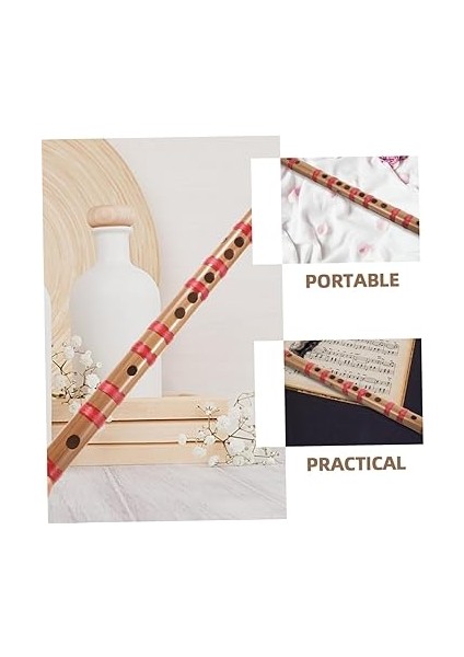 Bambu Flüt Dizi Geleneksel El Yapımı Çin Müzik Aleti Vintage Dizi (D Tuşu) indirimleri