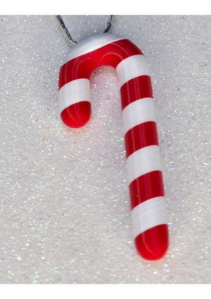 Çam Ağacı Süsleri - 5 Adet Baston Şeker modelleri