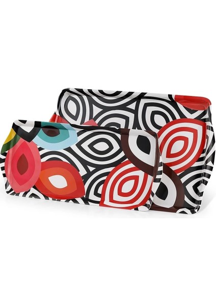 Melamin Tepsi 2'li Set Lavinia Serisi