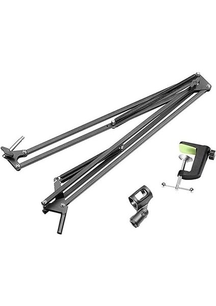 NB40 Stüdyo Masa Mikrofon Standı (50X50 Büyük Boy) Siyah indirimleri