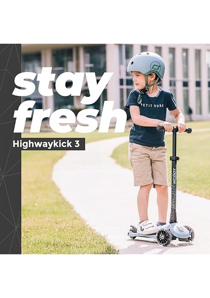 & Ride Highwaykick 3 LED Steel Os modelleri