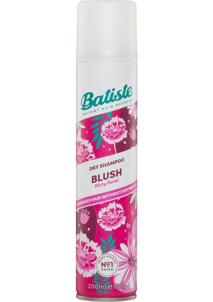 Kuru Şampuan Allık 200ML, Çiçek ve Seksi Kokulu, Yıkama Arasında Saçları Yenilemek Için Durulama Spreyi Içermeyen (Ambalaj Değişebilir) fiyatları